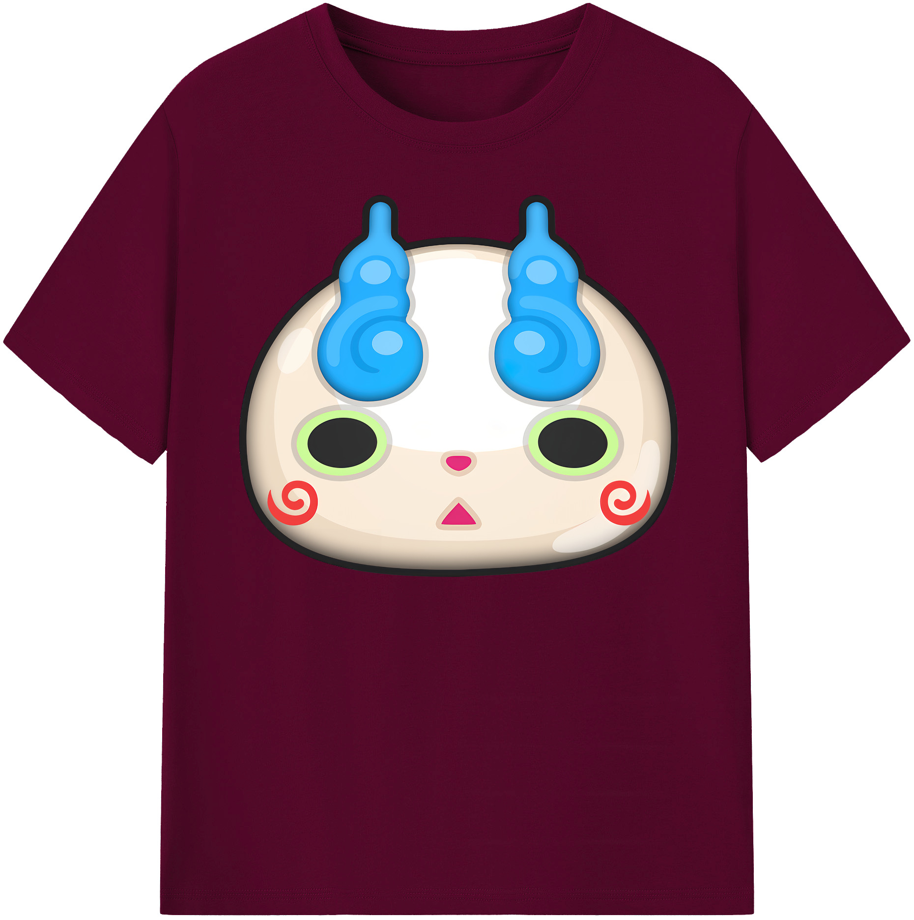 （画像用） 妖怪ウォッチ Yo-kai Watch レディースカジュアルプリントTシャツ（綿100％）